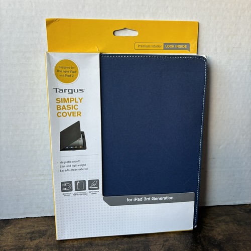 Targus Simply Basic Magnetic Cover For iPad Generation 3 - Navy Blue - Picture 3 of 9