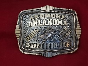 bull riding belt