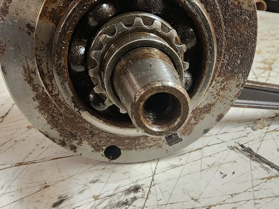 Honda SL125 K0 1971 motor cigüeñal montaje sl 125 k 0 O o HM 331 Foto 2 de 4