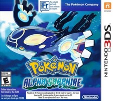 Nintendo 3DS Pokemon Alpha Sapphire Genuine North America 1st Edition New Sealed