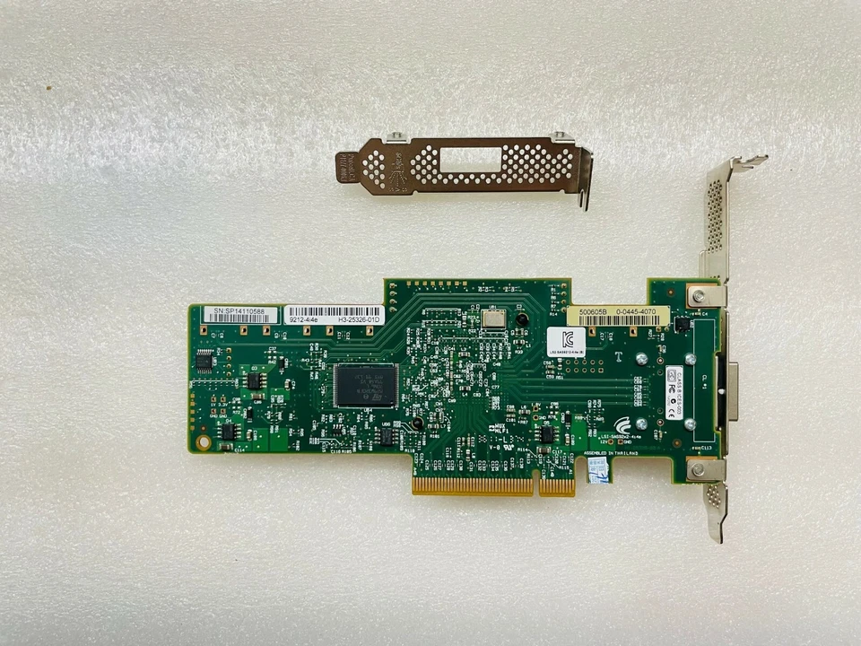 LSI 9212-4i4e 4 Port Interne Externe SAS/SATA 6G Hba Carte It Mode - Photo 3/4
