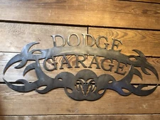 Dodge Garage Sign Truck Car Man Cave Gas Pump Ram Shell Texaco Sinclair Station