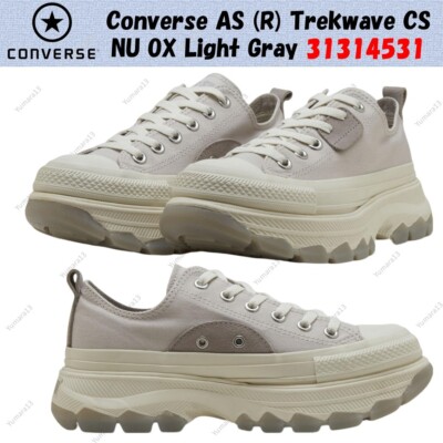 Converse AS (R) Trekwave CS NU OX Light Gray 31314531 Men's Custom