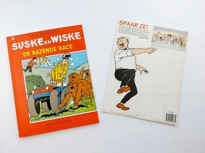 Rare - Standaard Uitgeverij Comic - Suske en Wiske #249 mit Beilage (NL) / Z1-2 - Bild 1 von 4