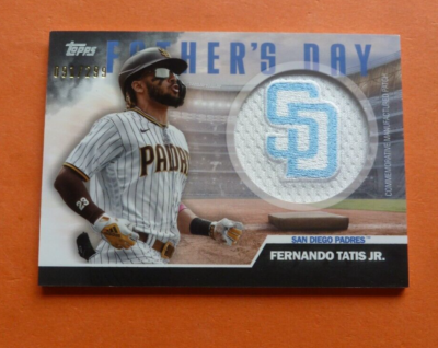 Fernando Tatis Jr, 2023 Topps Series 2, Father's Day Patch Black