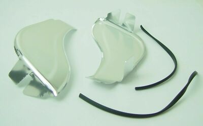 FRONT GRAVEL GUARDS SET OF 2 VOLKSWAGEN T1 BUG BEETLE 1949-1978 SUPER 1971-1979