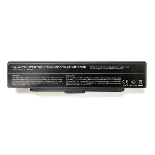 Battery for Sony VAIO VGN-NR VGN-SZ VGP-BPS9/B VGP-BPS10 VGP-BPS9A/B VGP-BPS9B - 第 1/3 張圖片