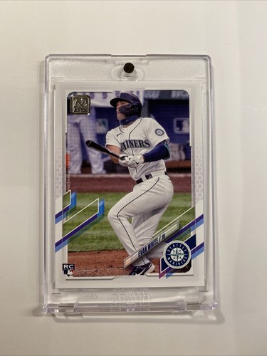 Evan White /1B RC 2021 Topps Series 1 Seattle Mariners Rookie Card w/ QTY #151 - Picture 3 of 12