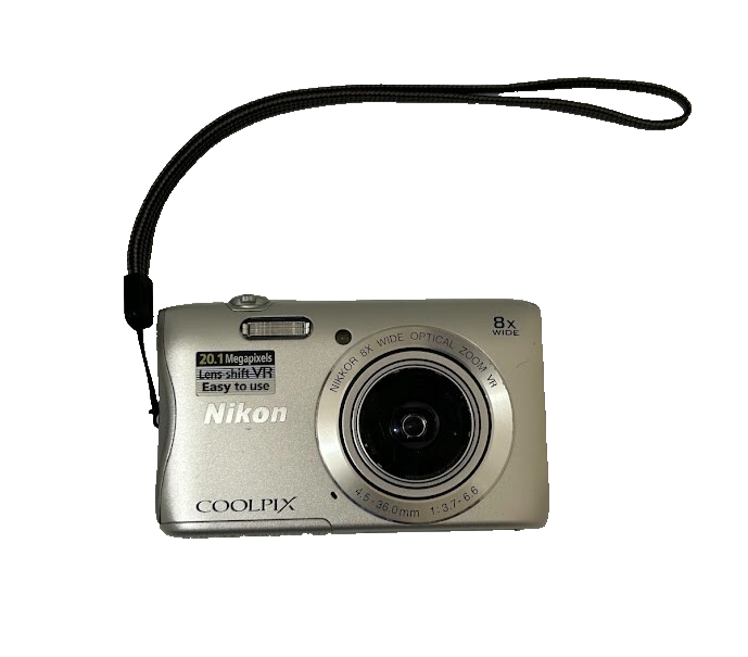 Nikon COOLPIX S3700 20.1MP 8x Wi-Fi Compact Digital Camera