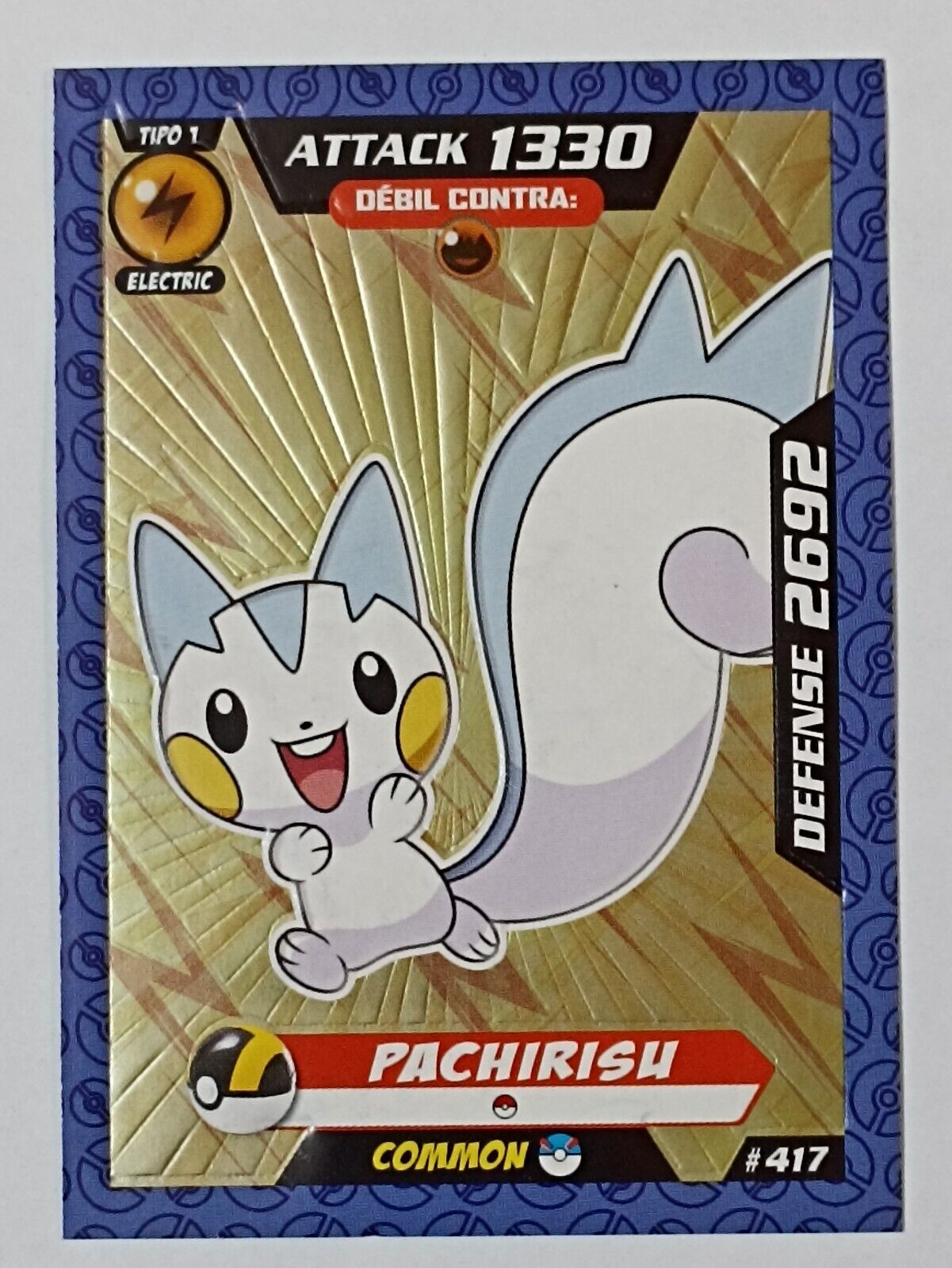 Pachirisu - #417 -  Pokédex