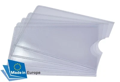 EC Kartenhülle Schutzhülle soft/weich NEU 60x90mm Kreditkarte Visitenkarte Bank