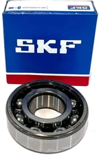 SKF 6204 C3 DEEP GROOVE BALL BEARING, OPEN, NO SEALS 20x47x14 mm