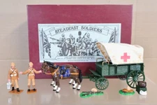 TROPHY MINIATURES EGYPT & SUDAN ROYAL MEDICAL CORP AMBULANCE WAGON SET ol