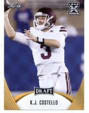 2021 Leaf Draft Gold #12 K.J. Costello NM-MT XRC