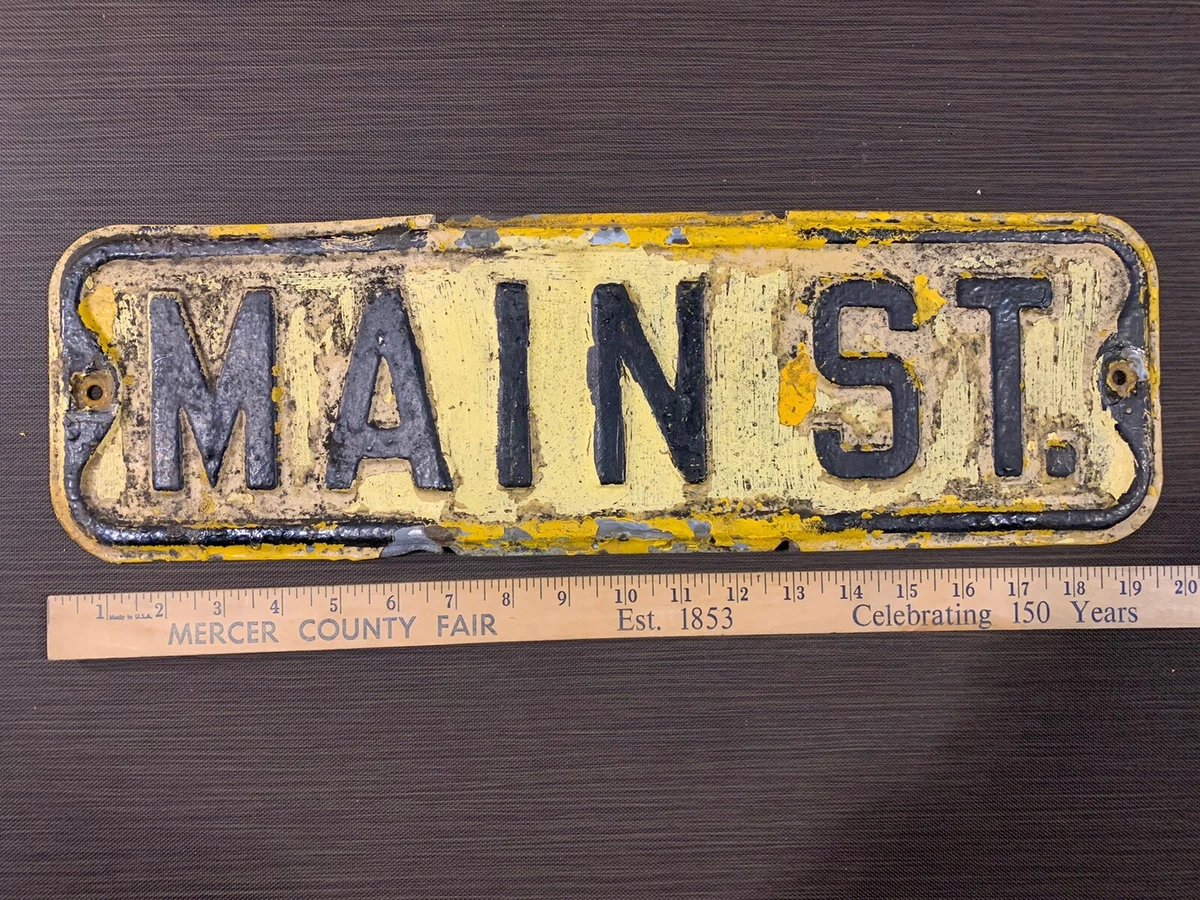 1940 Year Collectible Transportation Signs for sale | eBay