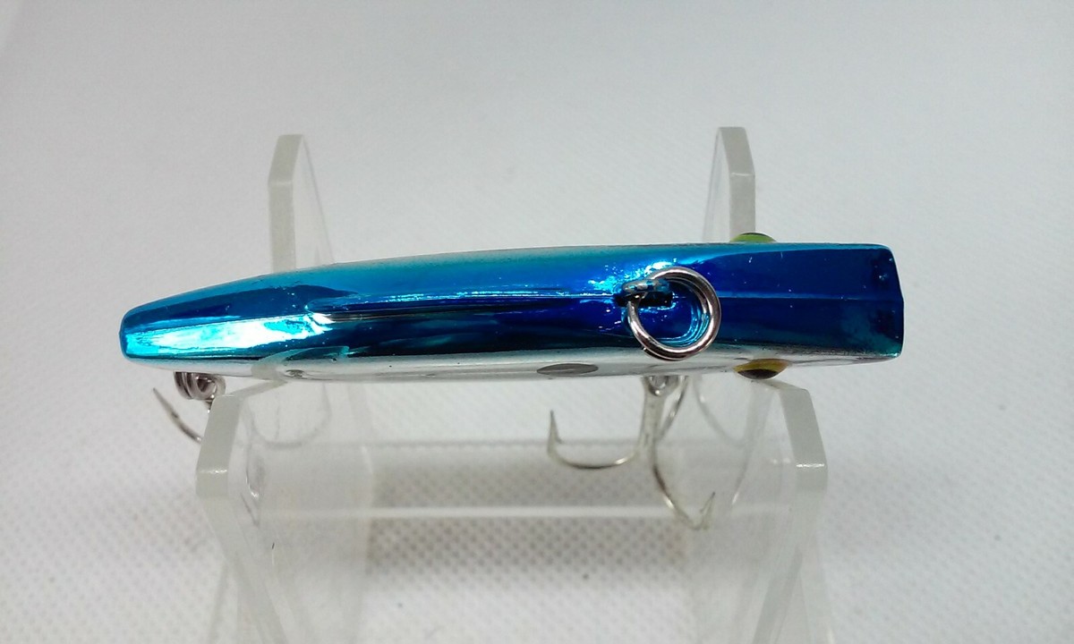 Leurre Bill Lewis Rat-L-Trap MT25B - Chrome Dos Bleu - 1/4oz - Neuf