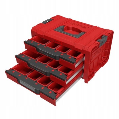 Qbrick System PRO Drawer 3 Toolbox 2.0 Expert RED ULTRA HD Werkzeugkasten
