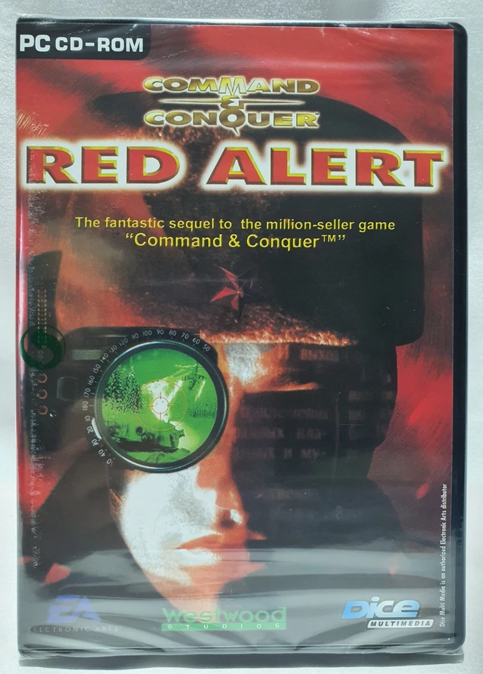 Command & Conquer : Red Alert PC CD-ROM NEW Factory Sealed 100% MINT - Image 3 of 4
