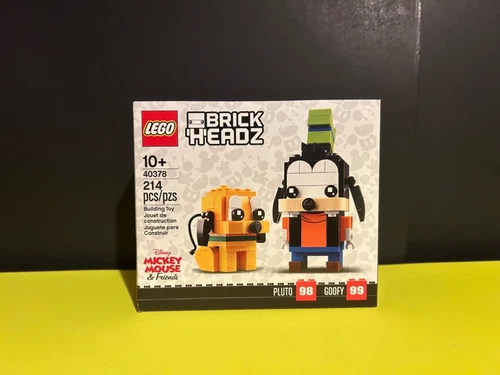 Lego Brickheadz Disney Pluto & Goofy 40378 NEW SEALED BOX NSB