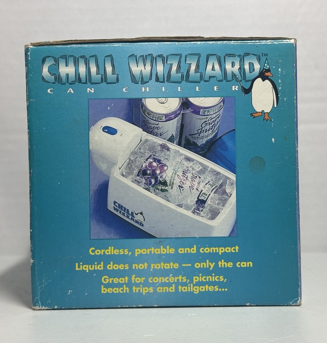 Chill Wizzard Wizard Can Chiller - Cools Drinks in 90