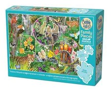 Rainforest Magic 350 Piece Family Jigsaw Puzzle Cobble Hill New