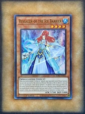 Yugioh Revealer of the Ice Barrier SDFC-EN002 Ultra Rare 1st Ed NM