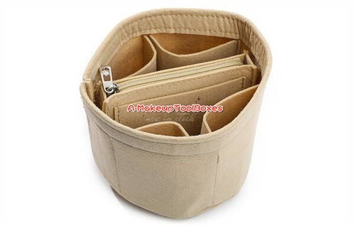 Felt Zipper Organizer Insert Liner Shaper Inner Bag For LV Cannes S106 - Picture 8 of 18