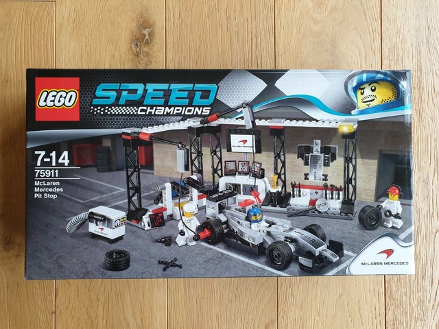 lego mclaren mercedes pit stop