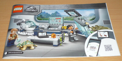 Lego Jurassic World Bauplan 75939, only instruction - Main Image