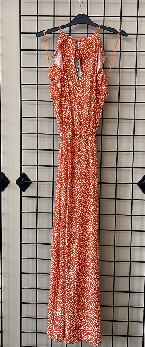Oasis red animal print dress top