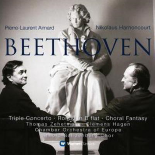 Ludwig van Beethoven Fantasia for Piano, Concerto for Violin (Harnoncourt) (CD)