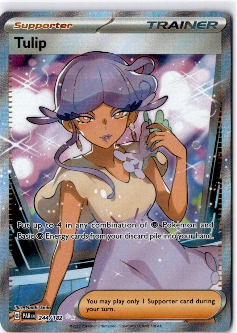 Pokemon Tulip 244/182 - Paradox Rift - Full Art Near Mint English