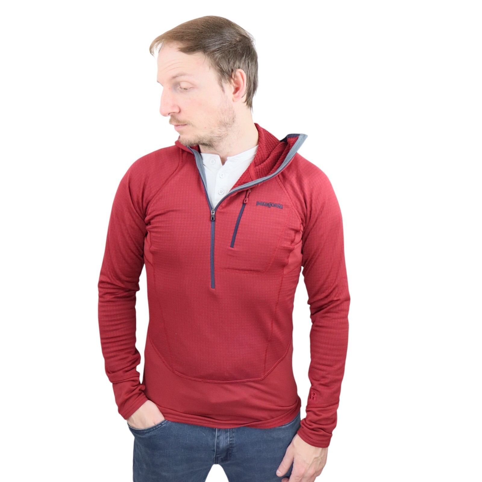 R1 Techface Fleece Pullover Hoody Jacket Shirt Mens XS Regulator R2 R3
