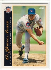 Greg Maddux  1993 Score Baseball #484 Cy Young Award Cubs