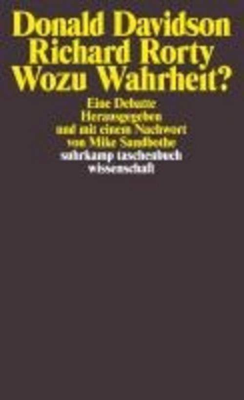 Thumbnail - Wozu Wahrheit ?, Donald Davidson