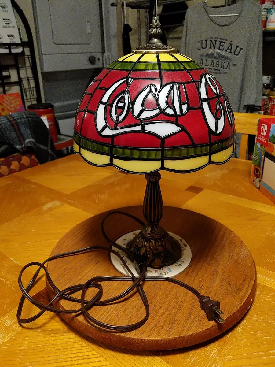 Coca cola lamp vintage deals