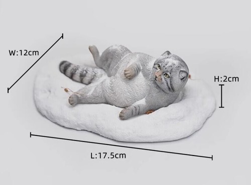 Cute Pallas's Cat JXK172A 1/6 Resin Model Animal Figures Statues Collection Gift - Picture 3 of 3