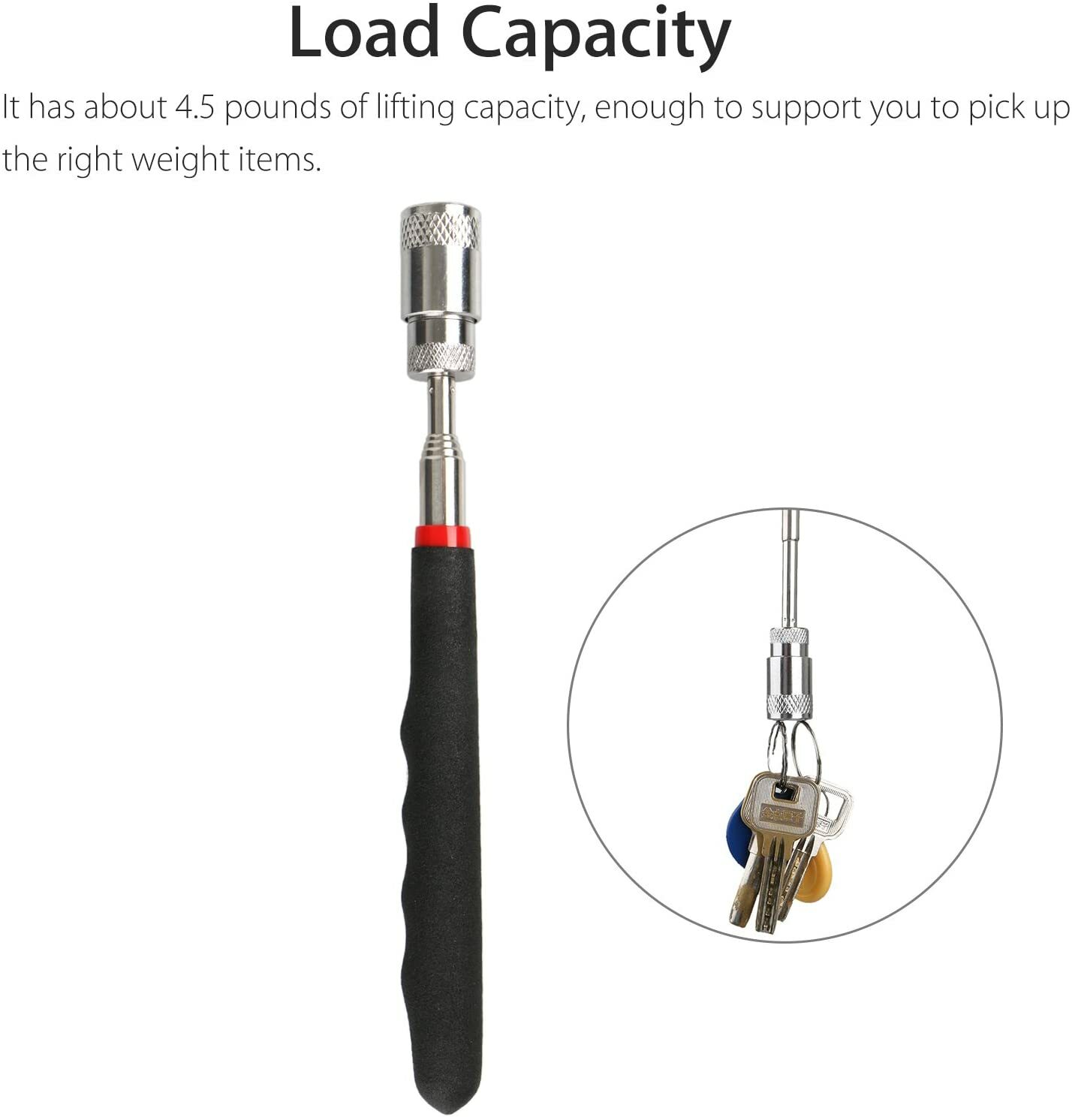 Pick up Tool Rod 81CM Extendable Telescopic Flexible