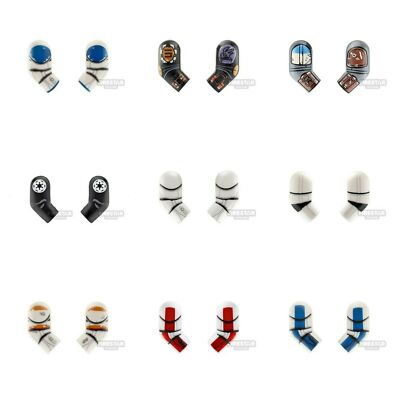 #ad Custom Printed SW amp; CLONE ARMS Choose Style made with real LEGO® Arms $5.95