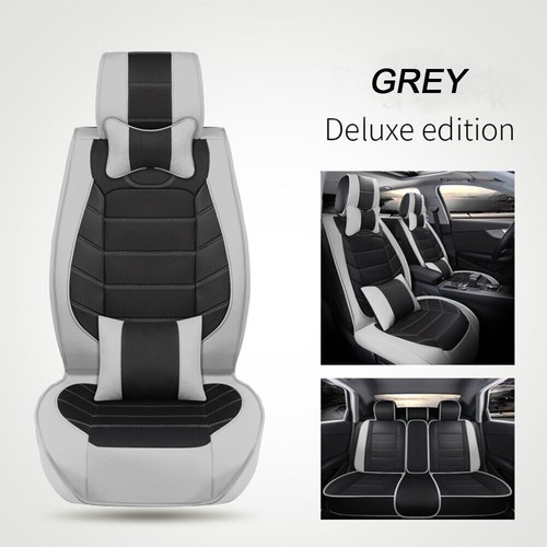 5 Sitze Auto Vorne Hinten Set Kissen Leder Sitzbezüge Für Mazda 3 6 CX-3 -5 CX-7 - Bild 4 von 27