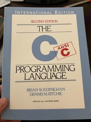 C Programming Language by Brian Kernighan and Dennis Ritchie (2nd ed., 1988)