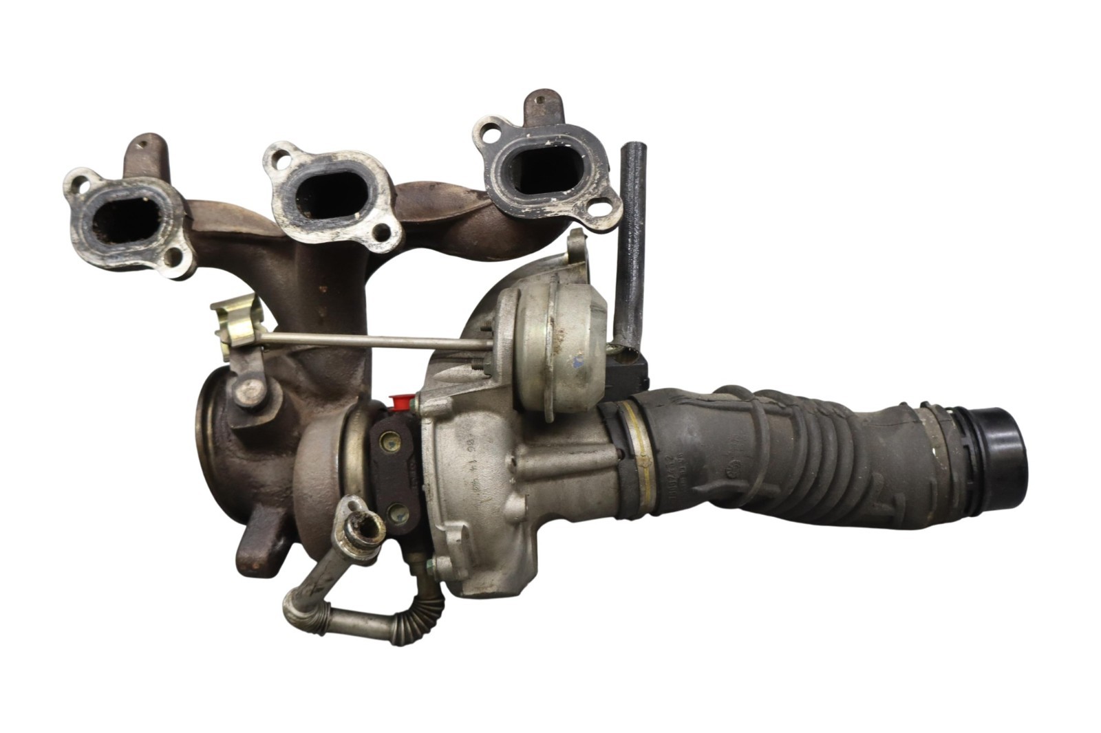 14-20 Maserati Ghibli Front Left Side Turbo Charger Turbocharger Manifold Oem