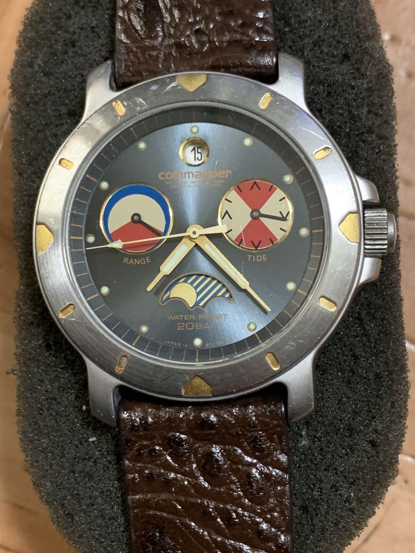 Ricoh Commander 20 Rage Tide Men's Watch Quartz Analog Round Ricoh Commander 20 Rage Tide Men's Watch Quartz Analog Round