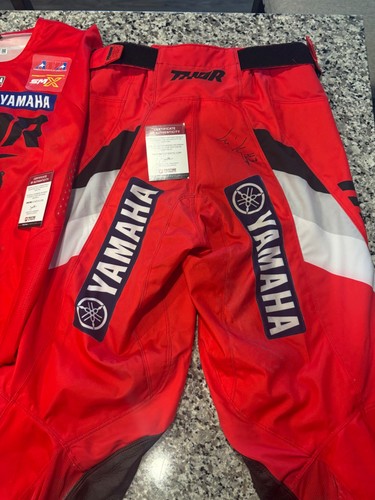 Levi Kitchen Oakland SX 2023 race worn autographed