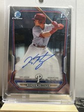 2026 Bowman Kehden Hettiger 1st Chrome Prospect Auto CPA-KHE Phillies