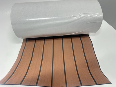 #ad #ad EVA Foam Boat Deck Mat 46x16 Self Adhesive Teak Flooring Light Brown Non Slip $35.00