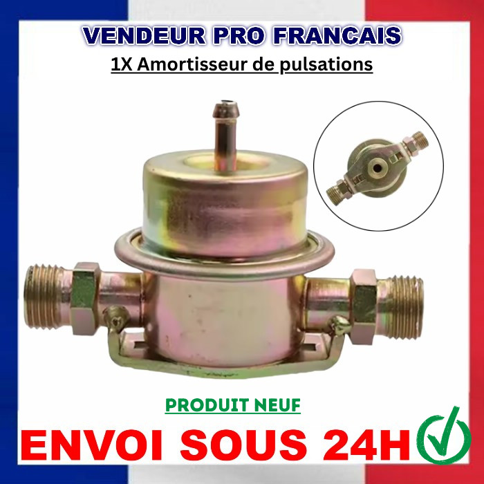 Amortisseur de pulsations carburant Porsche 0280161035 injection essence