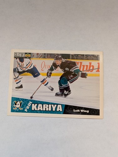 Paul Kariya #1 1996 Collector's Choice card