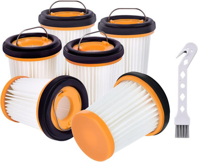 6 Pack WV201 Filter for Shark Wandvac ION W1 S87 WV200 WV205 WV220