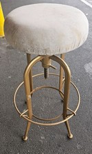 Bar / Kitchen Counter Stool - Cream  READ SEE SAS 